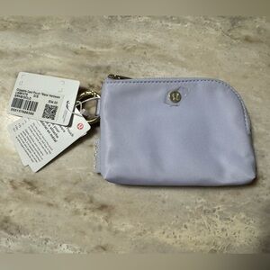 Lululemon Athletica Light Purple Clippable Card Pouch